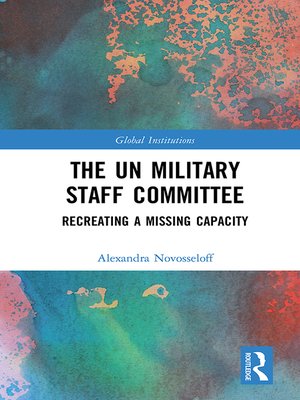 cover image of The UN Military Staff Committee